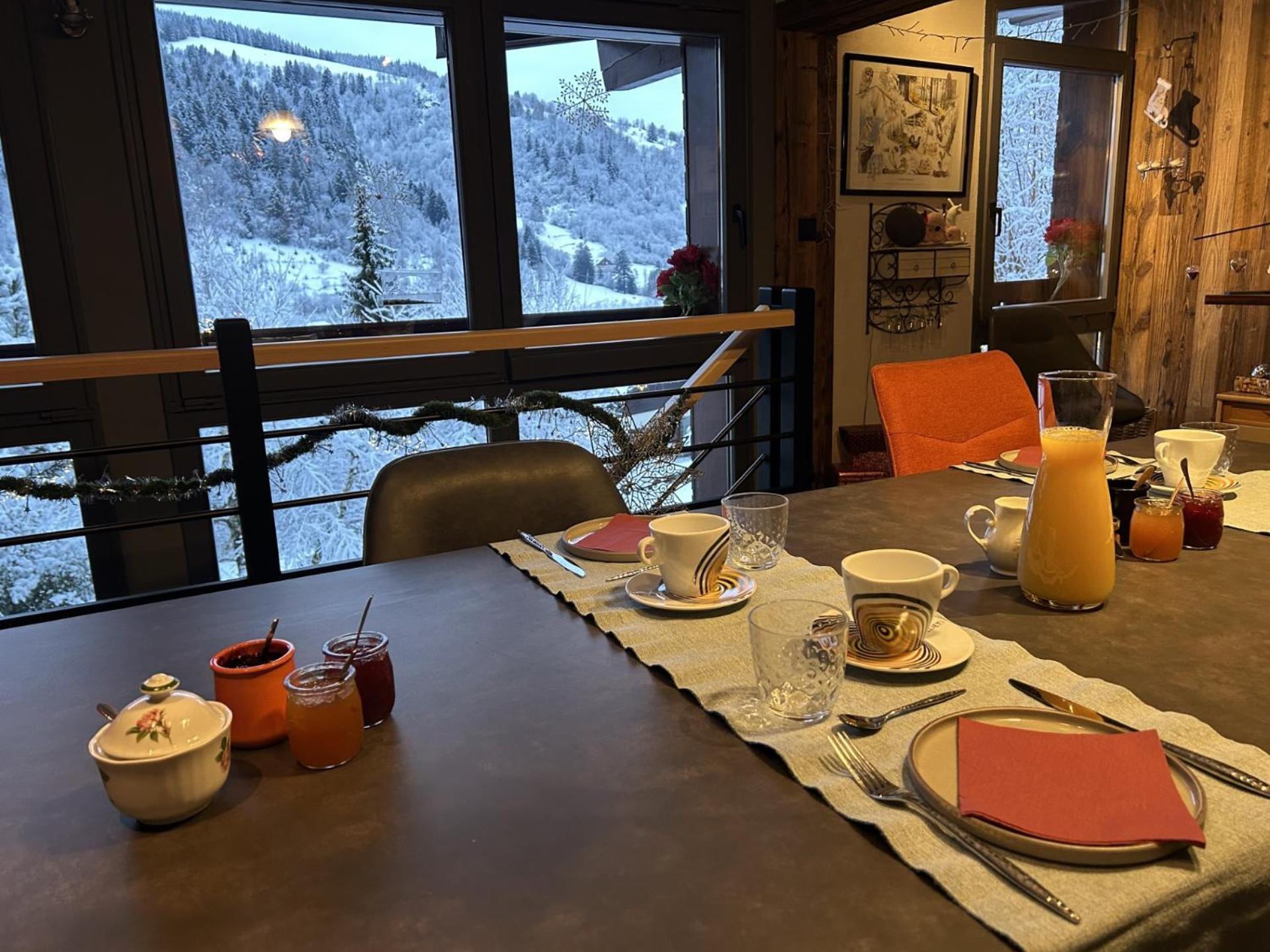 Escargot De Neige Bed & Breakfast La Bresse Exterior foto